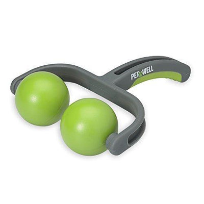 PetWell Back & Neck Reliever Handheld Massage Roller Pets (Dogs, Cats)