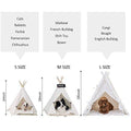 Pet Teepee Dog Bed