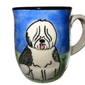 Old English Sheepdog Hand-Painted Ceramic Mug