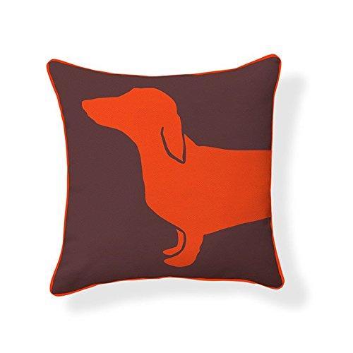 Dachshund, Silhouette, Pillow