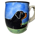 Rottweiler Hand-Painted Ceramic Mug