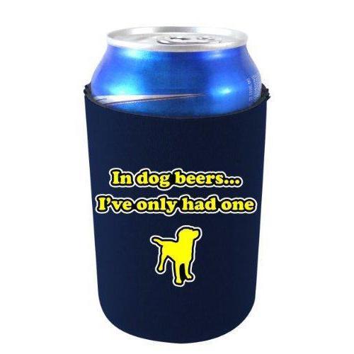 Dog Beers Can Koozie