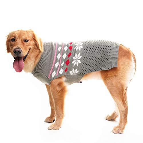 Christmas Snowflake Sweater for Dogs