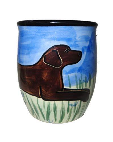 Labrador Retriever, Chocolate, Hand-Painted Ceramic Mug