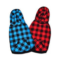 Plaid Dog Hoodie