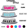 Personalized Stainless Steel Dog Bowl - 32 Oz