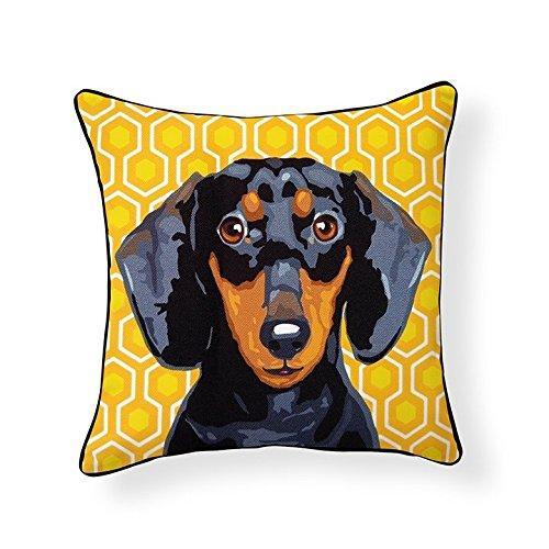 Dachshund Pooch Decor Decorative Pillow