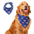 Adjustable Patriotic Dog Bandana
