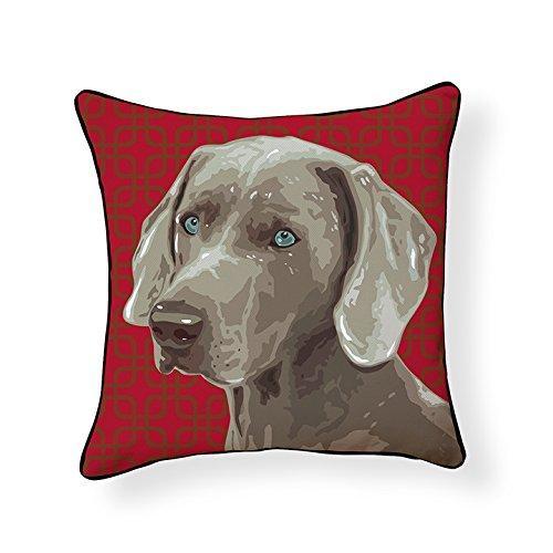 Weimaraner Pillow Pooch Decor Decorative Pillow