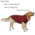 Plaid Dog Hoodie