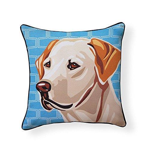 Yellow Labrador Retriever Pooch Decor Pillow