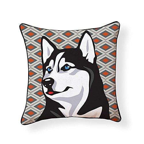 Siberian Husky Pooch Decor Decorative Pillow