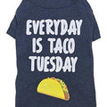 fabdog Everyday Is Taco Tuesday Dog T-shirt
