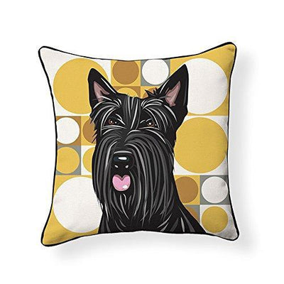 Scottish Terrier Pooch Decor Decorative Pillow