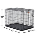 Folding Metal Dog Crate