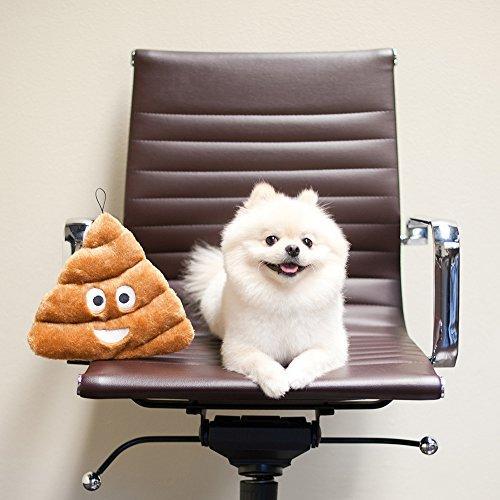 Squeakie Emojiz Stuffed Plushie Dog Toy - Pile o' Poo