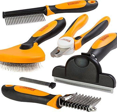 6 in 1 Professional Pet Grooming Kit