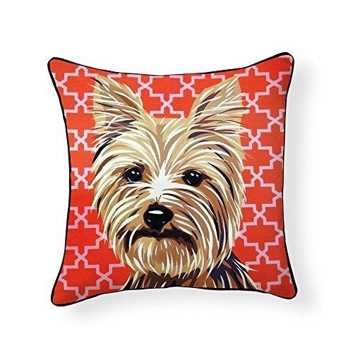 Yorkshire Terrier Pooch Decor Decorative Pillow