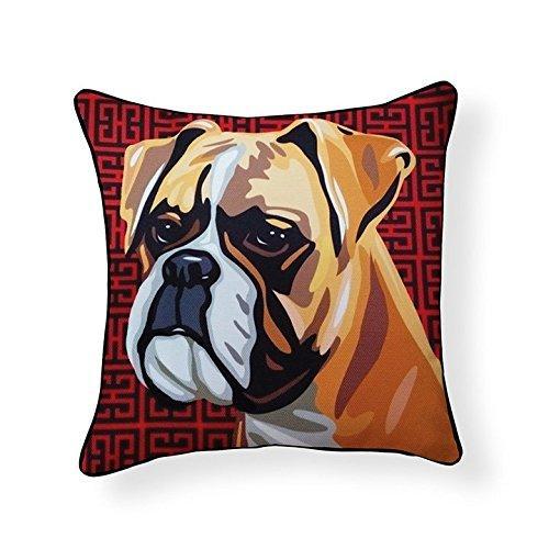 Boxer Pooch Decor Decorative Pillow