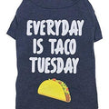 fabdog Everyday Is Taco Tuesday Dog T-shirt