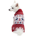 Ugly Christmas Reindeer Pullover Dog Sweater