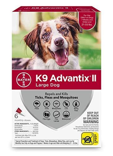 Bayer K9 Advantix II Flea, Tick and Mosquito Prevention