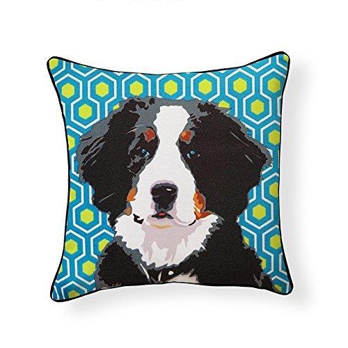 Bernese Mountain Dog Pooch Decor Decorative Pillow