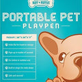 Ruff 'n Ruffus Portable Foldable Pet Playpen