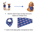 Adjustable Patriotic Dog Bandana