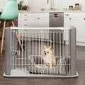 IRIS Wire Dog Crate with Mesh Roof