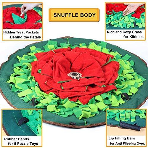 SNiFFiz SmellyMatty Dog Food Puzzle Snuffle Mat