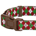 Christmas Dog Collar with Detachable Bow Tie