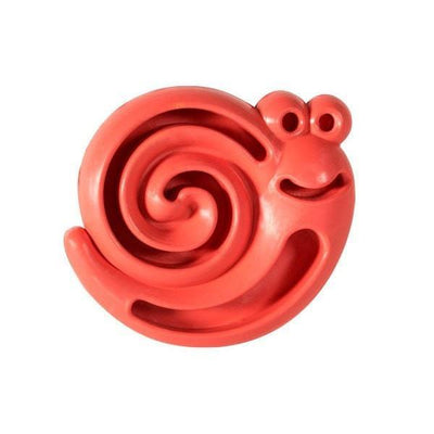Rubber Snail Puppy Chew & Treat Toy
