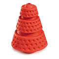Cone Shaped Satellite Rubber Dog Toy