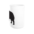 Australian Shepherd Silhouette Coffee Mug