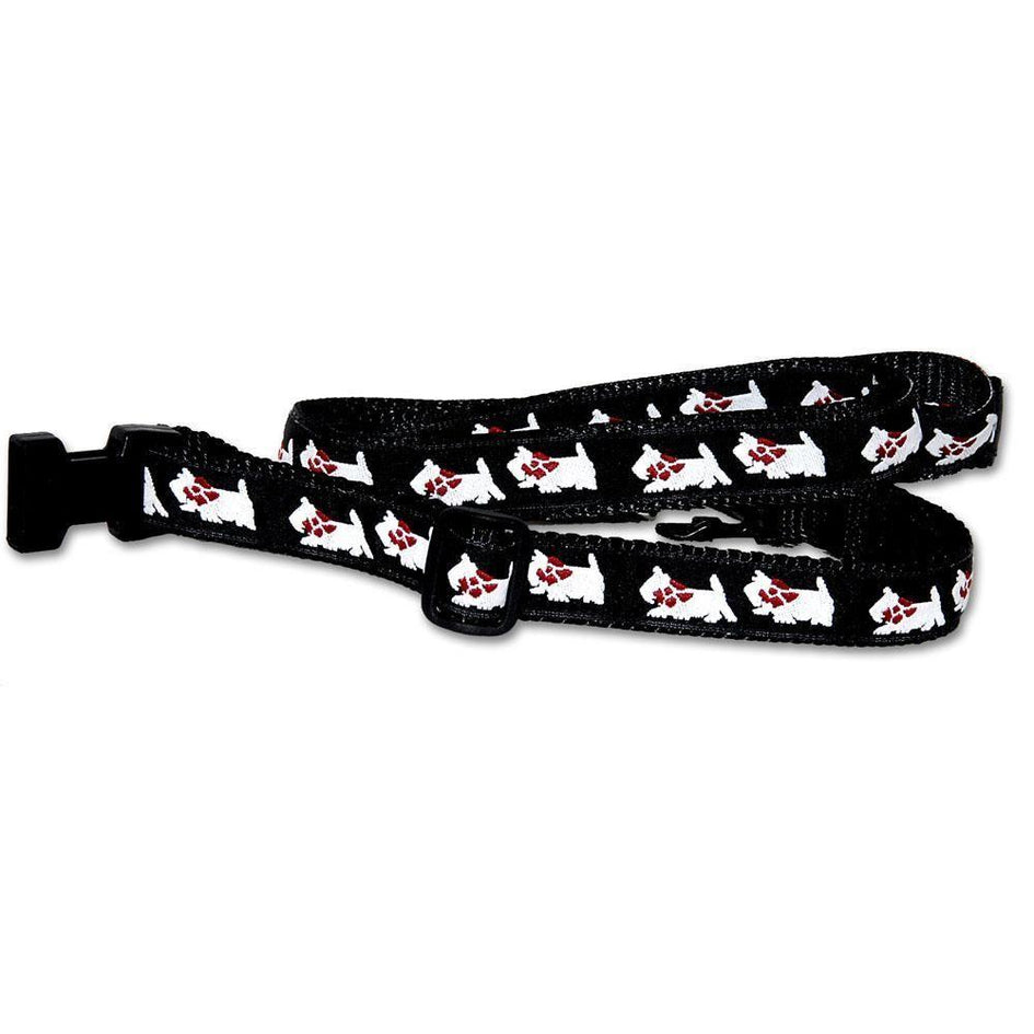 West Highland White Terrier Collar and Leash Set