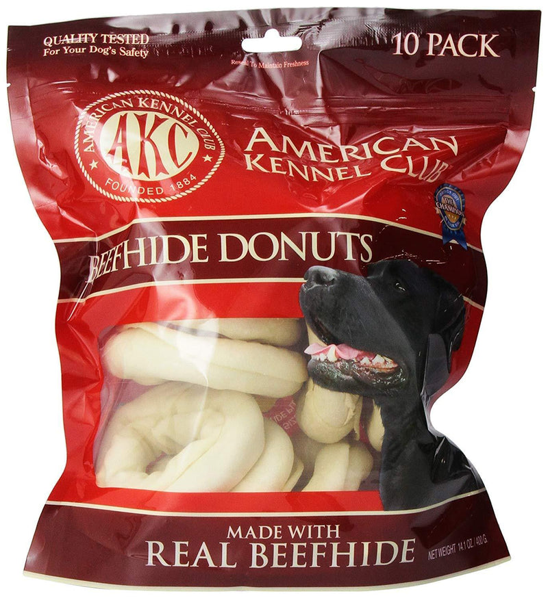 Beefhide Donut Dog Treats
