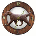 Flat-Coated Retriever Wall Clock