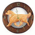 Golden Retriever Wall Clock