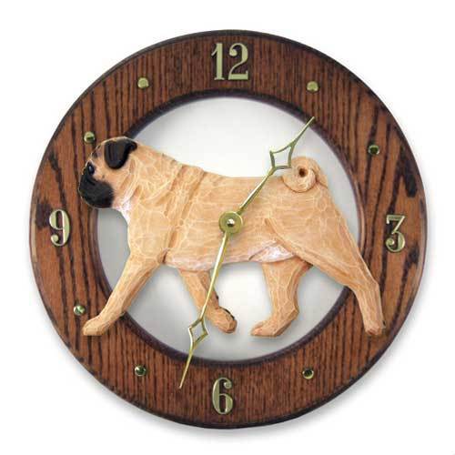 Pug Wall Clock