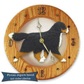Bernese Mountain Dog Wall Clock