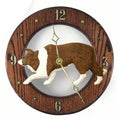 Border Collie Wall Clock