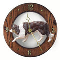 Border Collie Wall Clock
