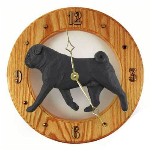 Pug Wall Clock