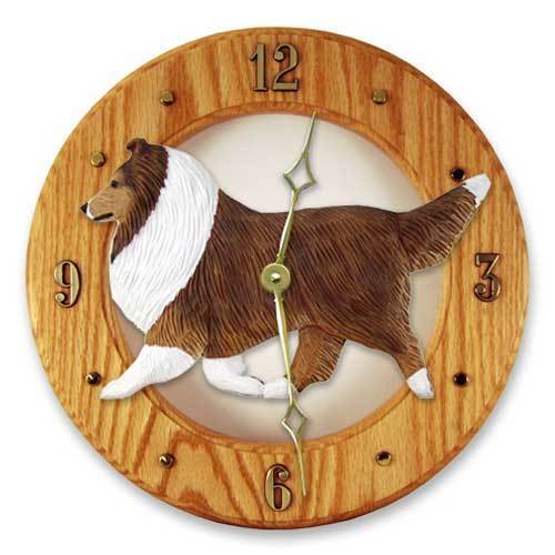 Shetland Sheepdog Wall Clock