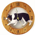 Border Collie Wall Clock