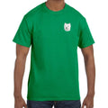 Embroidered Mens T-Shirts Irish Green 3X Large West Highland White Terrier D126