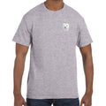 Embroidered Mens T-Shirts Sport Gray 3X Large West Highland White Terrier D126