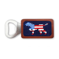 Patriotic Dog Bottle Opener