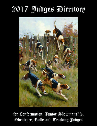 ^ 2017 Dog Show, Obedience, Rally, and Tracking Judges Directory